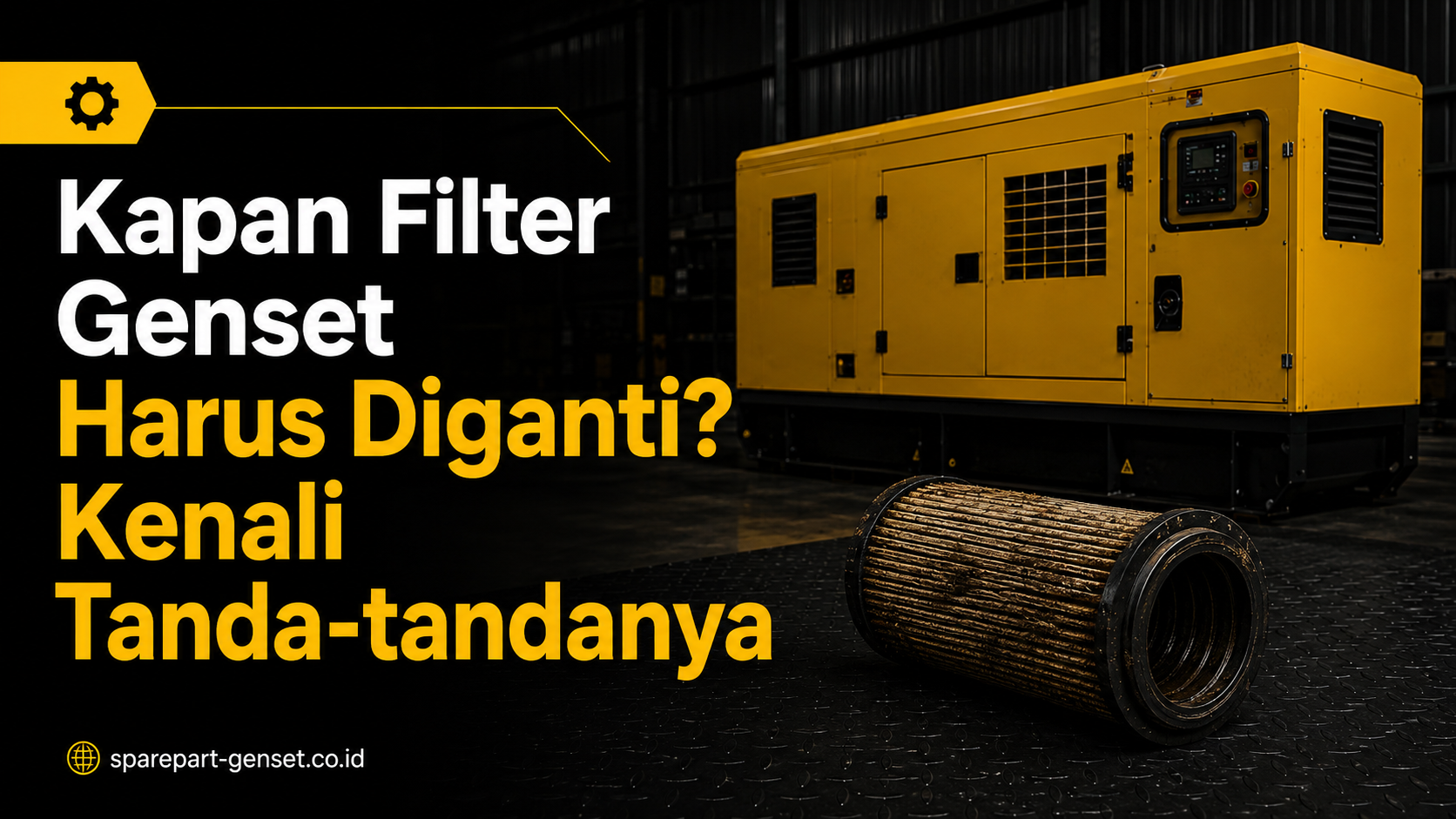 Kapan Filter Genset Harus Diganti