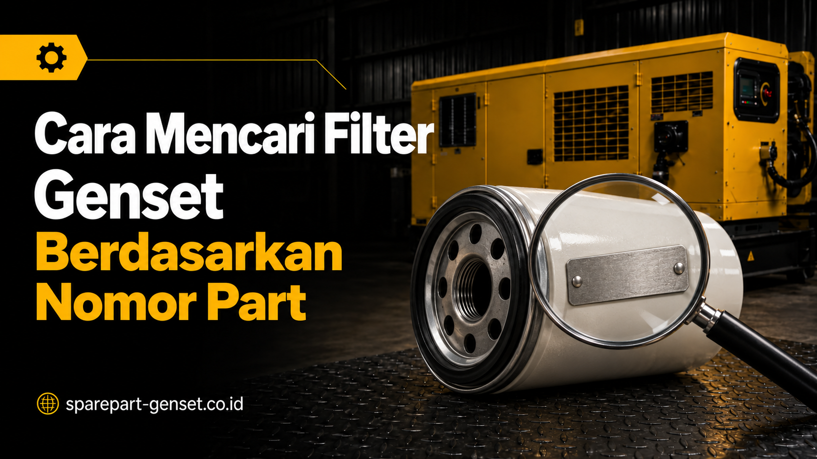 Cara Mencari Filter Genset Berdasarkan Nomor Part