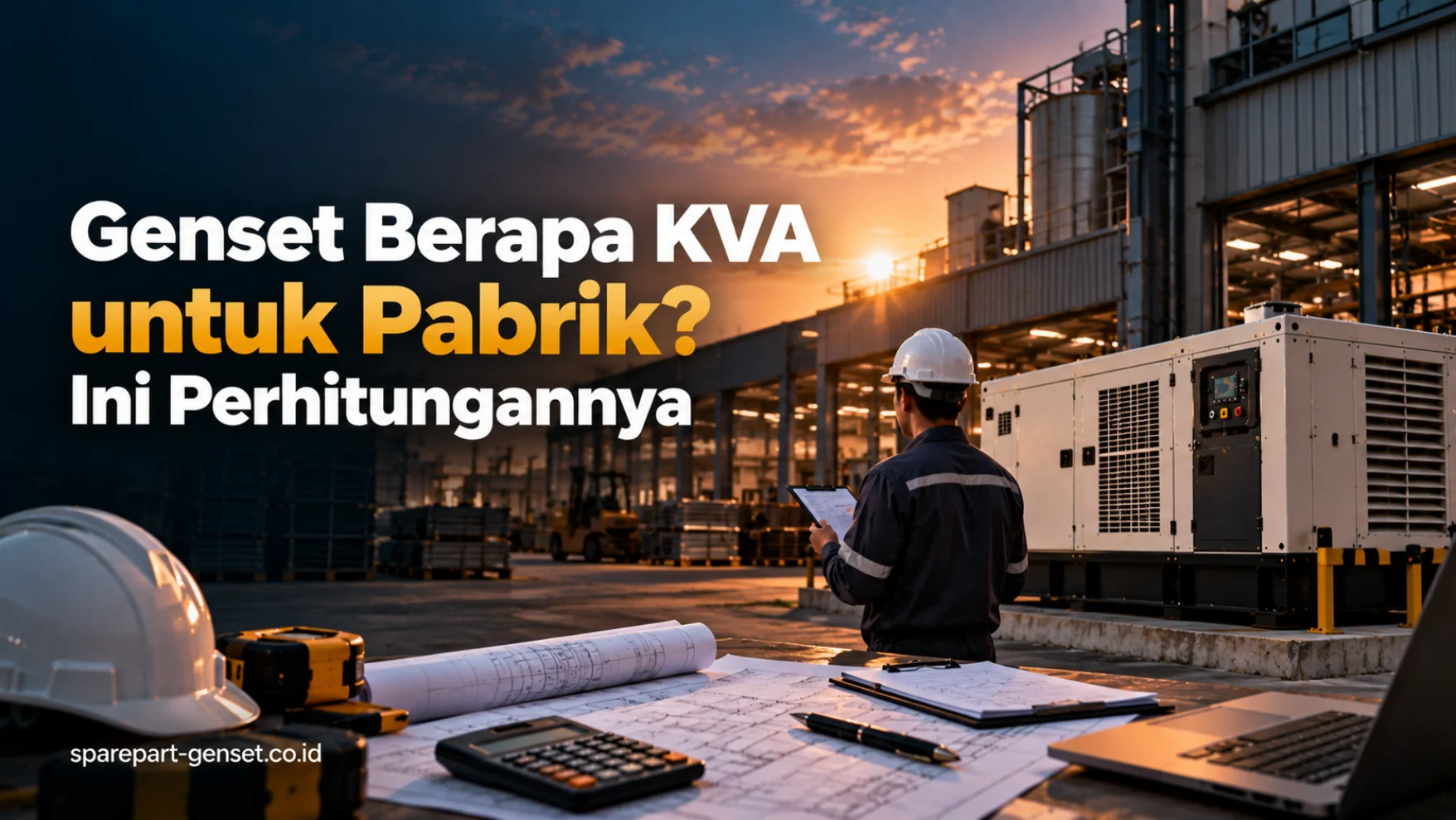 genset berapa kva untuk pabrik